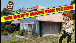 DEAD DINING Arby's Vintage Fast Food Restaurant CLOSED VACANT ABANDONED Charlotte NC & TV Commercial