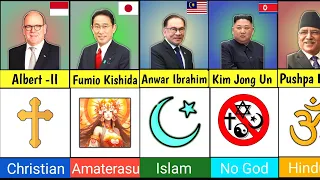 All Countries State Leaders And Their Religion | comparison video | part-01