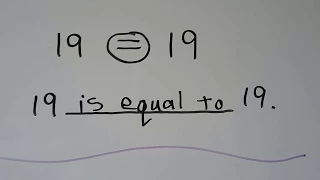 Grade 1 Math 7.3, Use symbols to compare (less than, greater than, equal to)