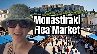Athens Walking Tour, Monastiraki Flea Market | Greece