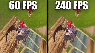 What Fortnite in 240FPS REALLY Looks Like