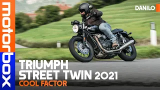 Triumph Street Twin 2021 | Quanto conta il PIACERE di GUIDA su una modern Classic? | Cool Factor