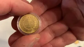 101 Twenty Franc Gold Pieces - A closer look! - $40,000