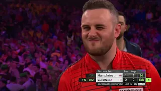 THE MOST DRAMATIC ENDING! Luke Humphries v Joe Cullen - 2023/24 Paddy Power World Darts Championship