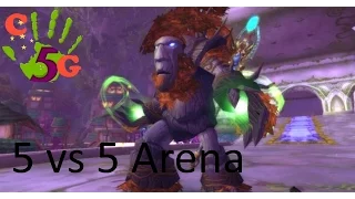 World Of Warcraft PVP: Arena 5 vs 5 - Resto Druid