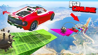 МЕГА ПОТНЫЙ СПУСК НА 75 МИНУТ! ЛУЧШЕ БЫ МЫ ЭТО НЕ ЗАПУСКАЛИ В GTA 5 ONLINE