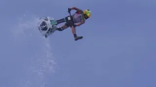 Amazing standup jet ski stunts
