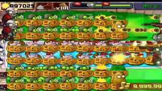 Plant Vs Zombies Survival Endless Flag 10-20