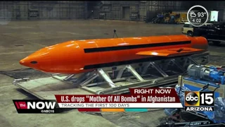 Recap: U.S. drops "Mother of All Bombs" in Afghanistan