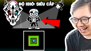 Tôi Bắt Khối Vuông Đối Đầu Với "Bé" Sans Undertale