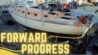 FIRST real REPAIRS on my SAILBOAT [Akela EP2]