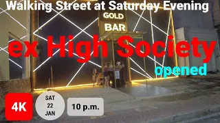 ex High Society is opened. New Gold Bar. Walking Street.Angeles city. Philippines