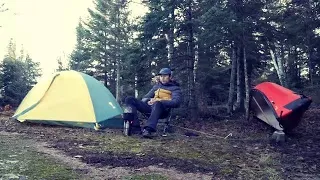 Early Winter SOLO Canoe Camping, WILD of the Whiteshell, Manitoba