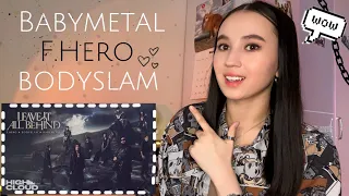 REACTION to F.HERO x BODYSLAM x BABYMETAL - LEAVE IT ALL BEHIND [Official MV]