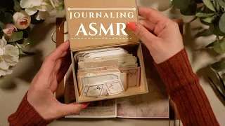 ASMR | Vintage Aesthetic Journal | Calming Paper Sounds for Relaxation | No Talking