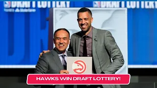 Hawks Win the 2024 NBA Draft Lottery Live Reaction & Thoughts