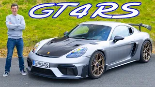 Обзор Porsche GT4 RS: разгон 0-60м/ч (0-96км/ч), 1/4 мили, проверка звука, тормозов и управляемости