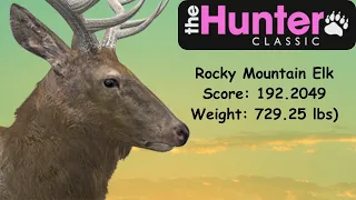 The Hunter Classic | Rocky Mountain Elk | Score 192.2049