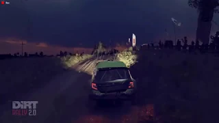 Dirt rally 2.0 diarly - my first big crash ^^