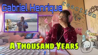 Gabriel Henrique--- Reaction- A thousand Years-