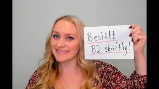 Vidoe 768 BESTÅTT B2 skrifltig! Karense forteller om nettkurset for B2 skrifltig.