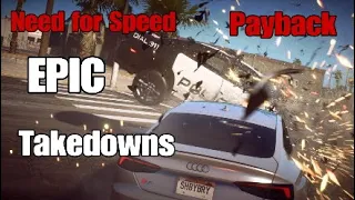 Need for Speed Payback EPIC takedowns compilation