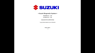 Suzuki Diagnostics System SDS OutBoards, windows 7/11, install support  Skype: ultratechdiagnostics