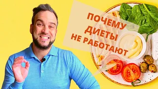 Диеты не работают. Как похудеть без диет.