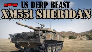 XM551 Sheridan || NEW US TIER 10 LIGHT TANK || World of Tanks Testserver 9.18