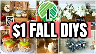 AMAZING DOLLAR TREE FALL DIYS (easy & high-end $1 crafts to try 2022)