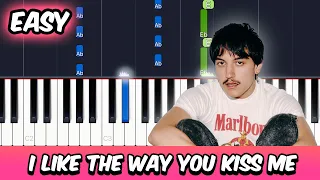 i like the way you kiss me - Artemas | EASY Piano Tutorial