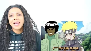 GOKU VS NARUTO RAP BATTLE | Reaction