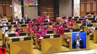 Malema Want To Throw Glass At Deputy Speaker After Sonti Removed From Parliament