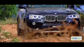 BMW X5 and X3 70 degree near vertical drop  xDrive Off road Experience Bangalore