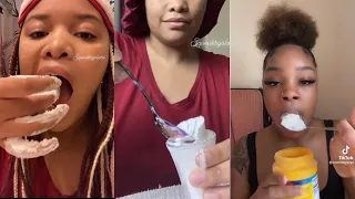 Cornstarch Eating Compilation PT.3 #cornstarch