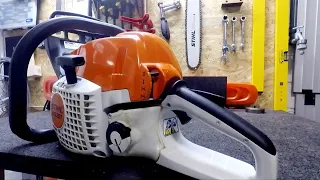 Wie starte ich eine Stihl Motorsäge? | MS291| Startprozedere | Vergaser