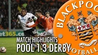 Blackpool vs Derby County - Championship 2013/14