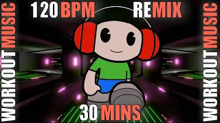 120 bpm, 30 min Workout Music for Fitness and Stress Release! Tight remixed and remastered audio!