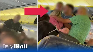 'Drunk' woman sparks huge brawl on Ryanair flight to Ibiza
