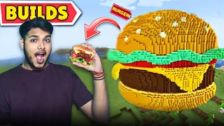 Minecraft Anything You Build You Eat !