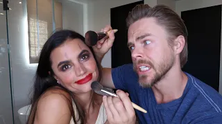 My BOYFRIEND Does My MAKEUP- Derek Hough and Hayley Erbert’s Dayley Life