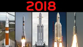 Rocket Launch Compilation 2018 | Go To Space