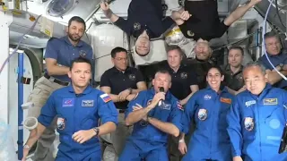 Arrimage réussi pour Crew-7, 11 astronautes à bord de l'ISS