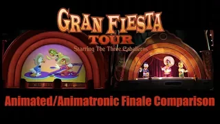 Gran Fiesta Tour Animated/Animatronic Finale Comparison