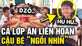 Mẹ KHÔNG ĐÓNG QUỸ nên nam sinh phải NGỒI NHÌN cả lớp ĂN LIÊN HOAN | Tin 3 Phút