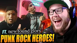 Your Broken Hero - Red Light Kisser ft. New Found Glory! // Reaction