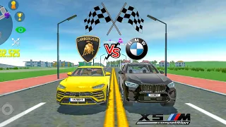 Car Simulator 2 | Lamborghini VS BMW | Urus VS X5 M | Race & Top Speed | Car Games Android Gameplay