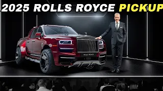 The Most Lavish & Most Powerful Pickup: 2025 Rolls Royce Pickup Revealed