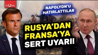 Rusya Dışişleri Bakanlığı Sözcüsü Mariya Zaharova Fransa'yı Napolyon'u hatırlatarak uyardı