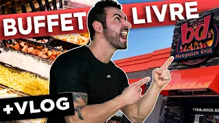 VLOG PRÉ CAMPEONATO: VIAGEM PRA DENVER & BUFFET LIVRE!!